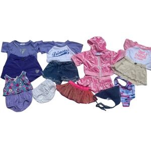 Vintage Build A Bear Y2K Clothing Lot Princess Velour Retired BAB Outfit 14pc